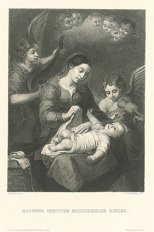 Carl Rauscher, Bartolomé Estebán Murillo – Madona medzi anjelmi 