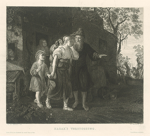 Wilhelm Woernle, Philipp de Koninck – Vyhnanie Hagary 