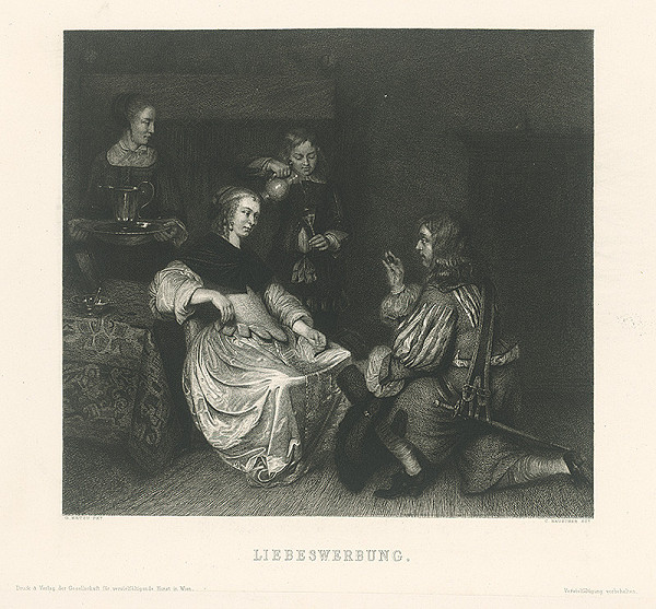 Carl Rauscher, Gabriel Metzu – Ponuka k láske 