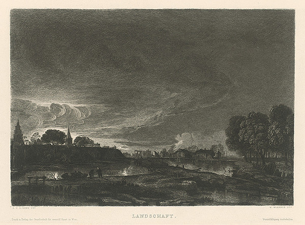 Wilhelm Woernle, Aert van der Neer – Krajina 