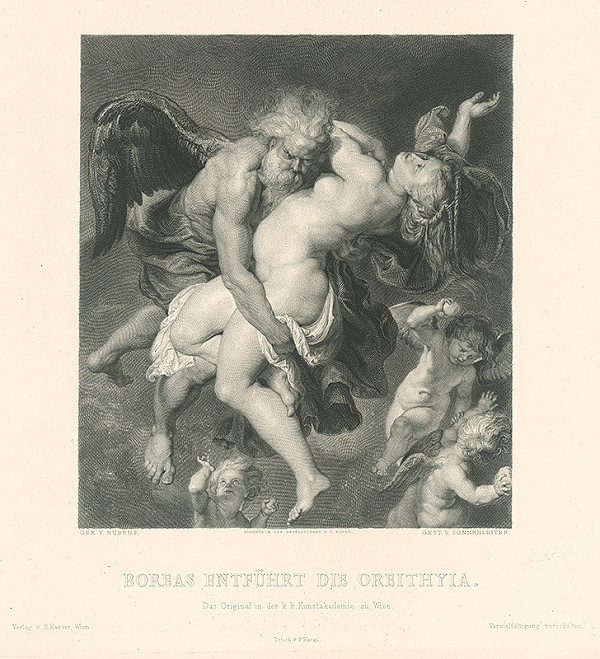 Johannes Sonnenleiter, Peter Paul Rubens – Boreas unáša Oreithyiu 