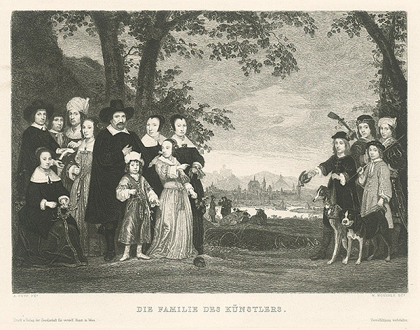 Wilhelm Woernle, Aelbert Cuyp – Umelcova rodina 