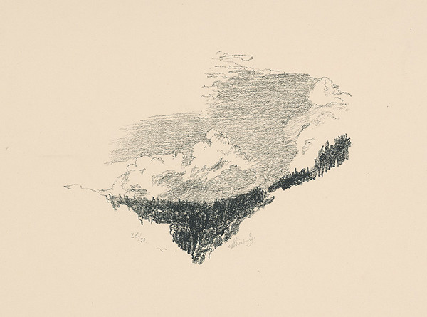 Max Švabinský – Lesy a mraky 