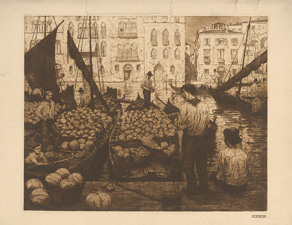 František Tavík Šimon – Benátky 