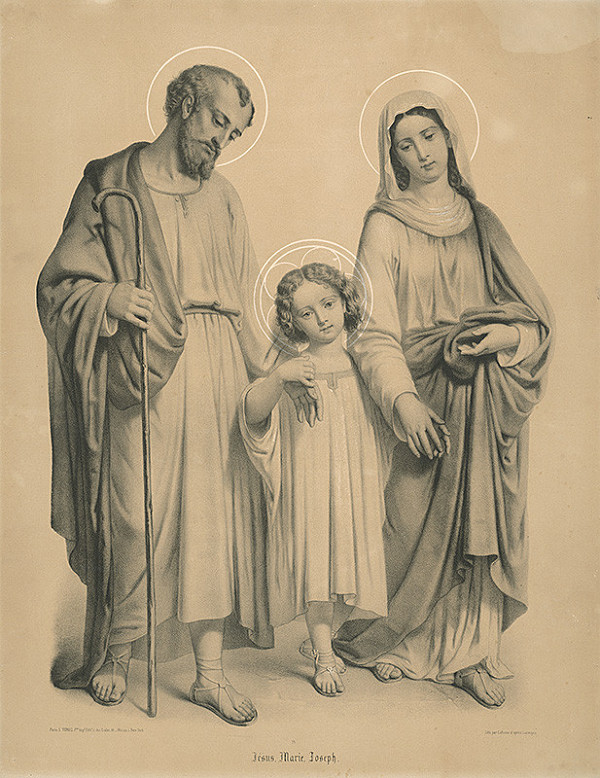 Jean-Baptiste Adolphe Lafosse – Svätá rodina 