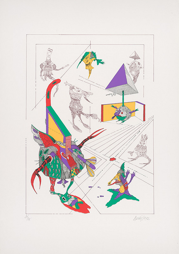 Karol Baron – Paradox grotesknosti I. (Triptych) 