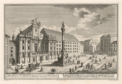 Salomon Kleiner, Johann August Corvinus – Kostol a námestie Am Hof vo Viedni 