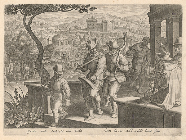 Jan van der Straet – Lov na drozdy 