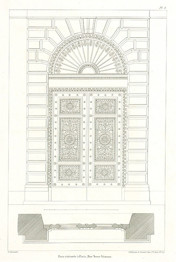A. Normand – Návrh na dvere 