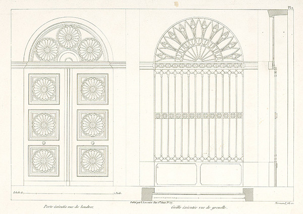 A. Normand – Návrh na dvere - mreže  