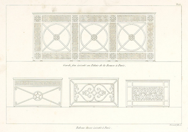 A. Normand – Návrh na balkón 