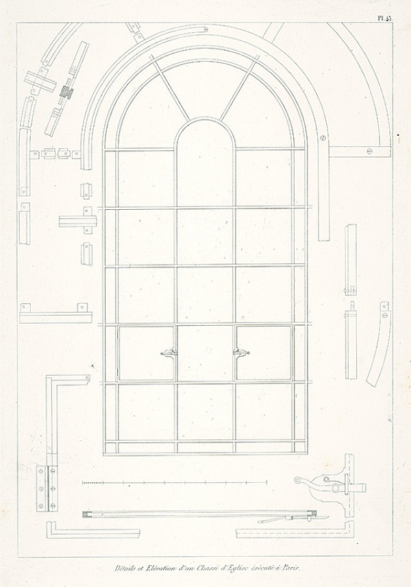 A. Normand, Neznámy autor – Návrh elevácie 