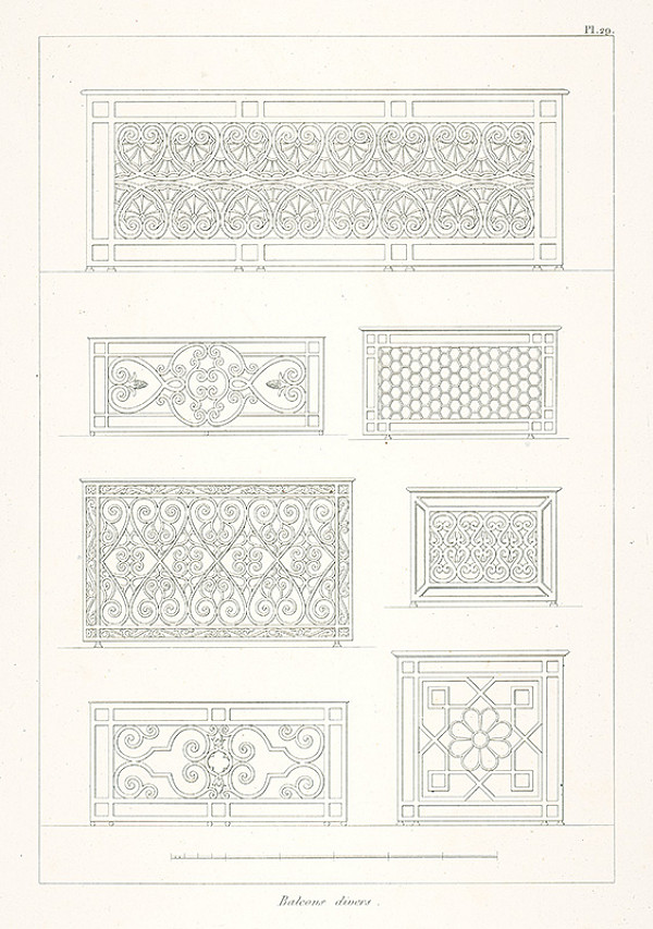 A. Normand, Neznámy autor – Balkóny 