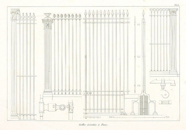 A. Normand, Neznámy autor – Návrh na mreže  