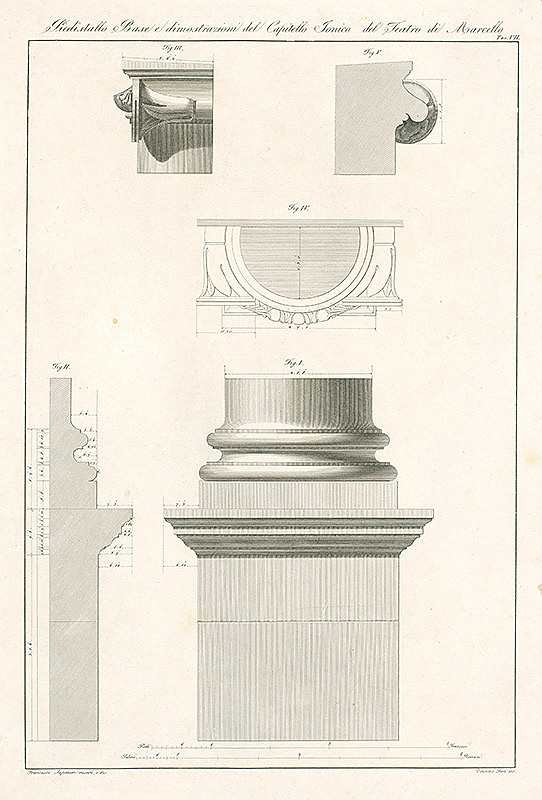 Vincenzo Feoli, Francesco Saponieri – Návrh na divadlo Marcello 