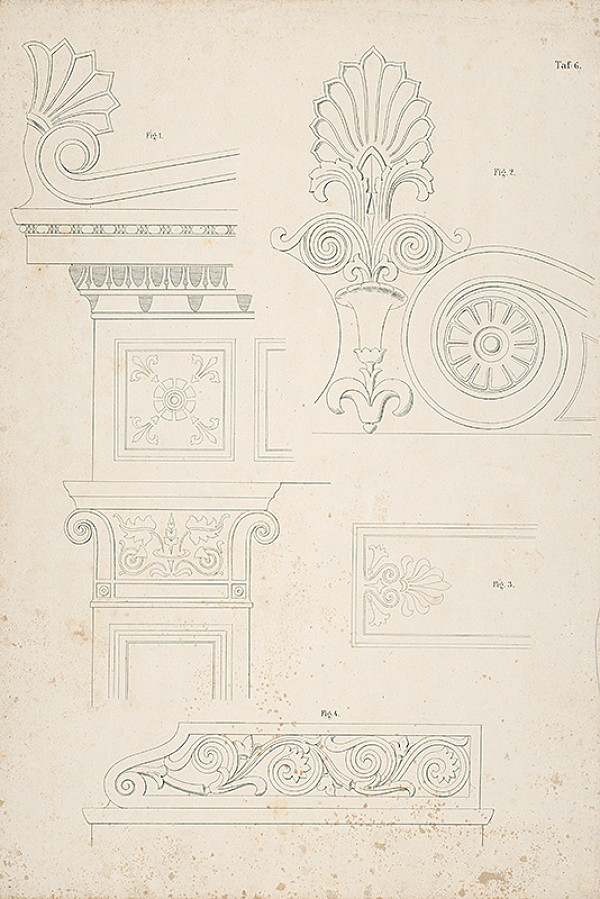 Neznámy autor – Ornamentálne detaily 