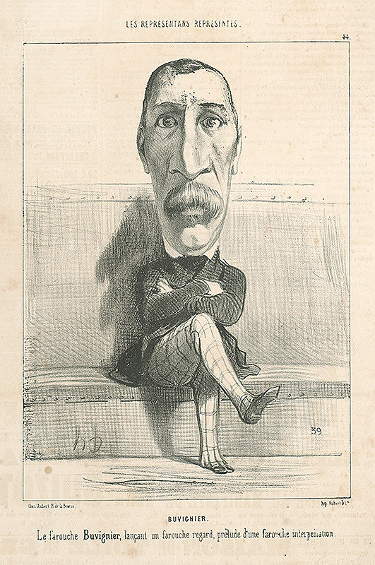 Honoré Daumier – Buvignier 