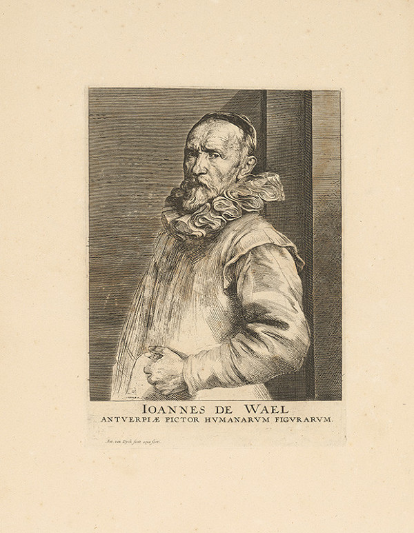 Anthony van Dyck – Portrét maliara Johanna de Wael 