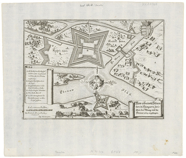 Kaspar Merian – Pevnosť pri Kolárove (Guta)