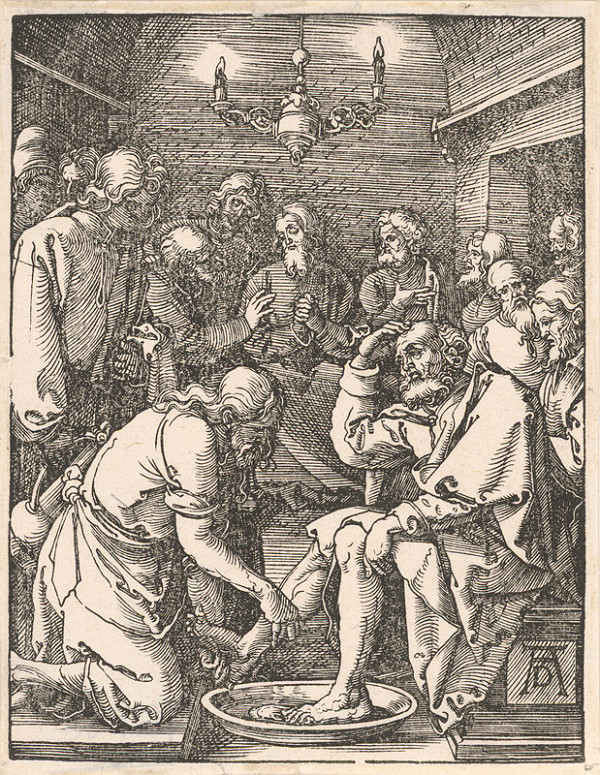 Albrecht Dürer – Umývanie nôh apoštolom 