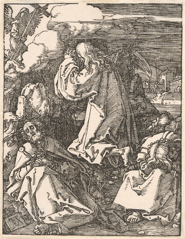 Albrecht Dürer – Kristus na hore Olivetskej 