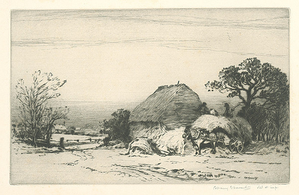 Albany E. Howarth – Skladanie sena 