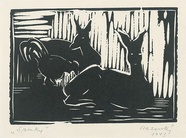 Miloš Alexander Bazovský – Srnky 