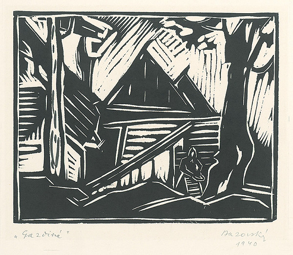 Miloš Alexander Bazovský – Gazdiná 