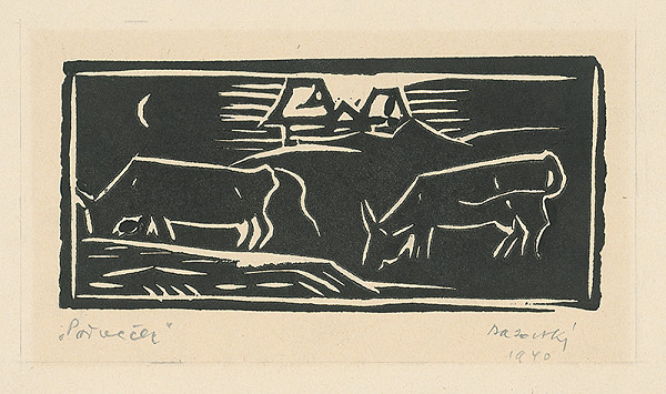 Miloš Alexander Bazovský – Podvečer 