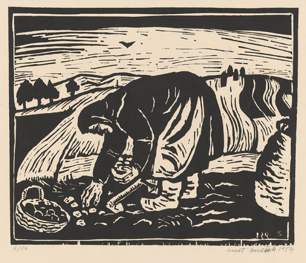 Ernest Zmeták – Kopanie zemiakov 