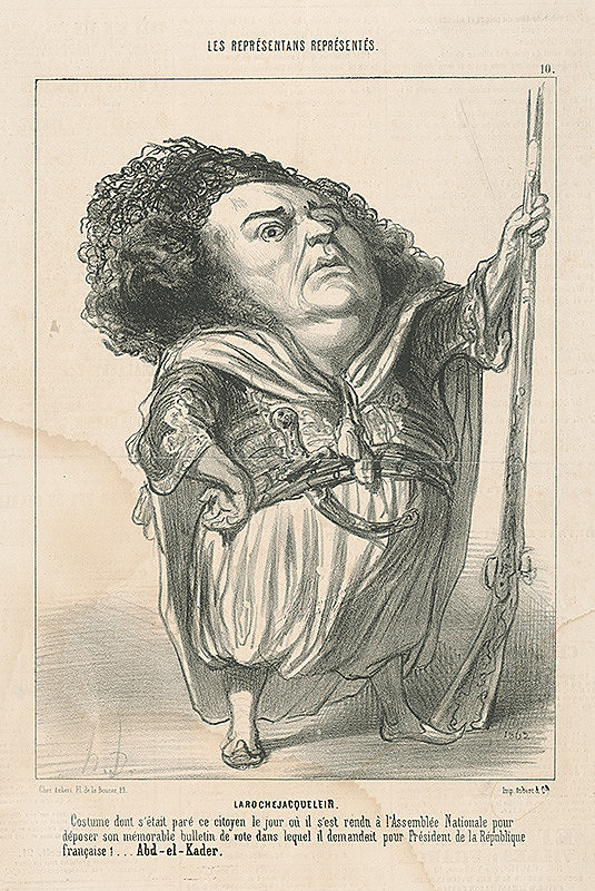 Honoré Daumier – Larochejacquelein