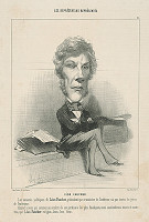 Honoré Daumier – Léon Faucher 