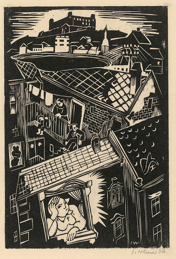 Imrich Weiner-Kráľ – Podhradie 