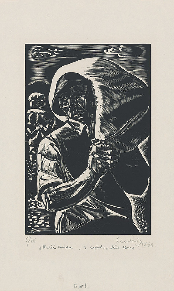 Július Szabó – Nosič vriec 