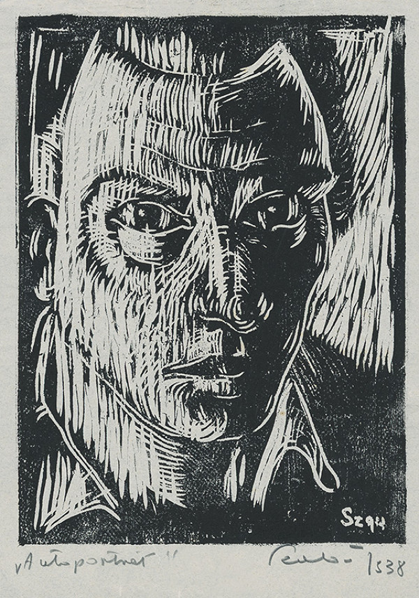 Július Szabó – Autoportrét 