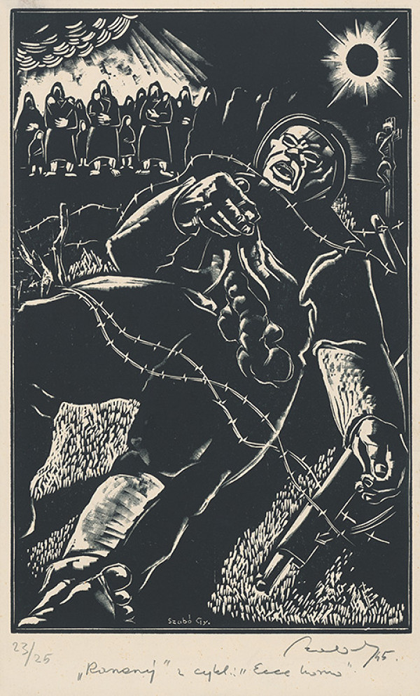 Július Szabó – Ranený 