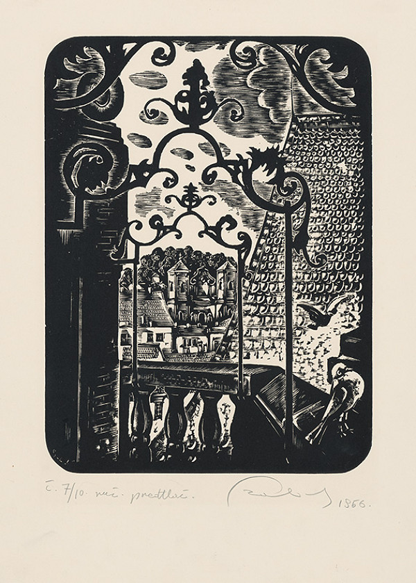 Július Szabó – Ochoz radnickej veže 