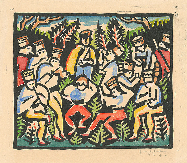 Ľudovít Fulla – Hôrni chlapci 