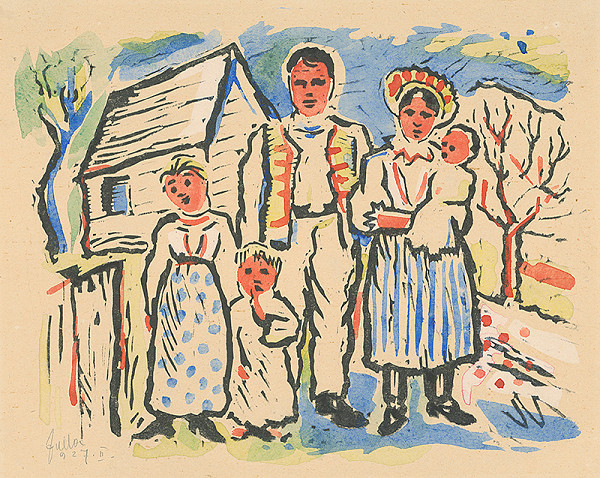 Ľudovít Fulla – Revúcka rodina 