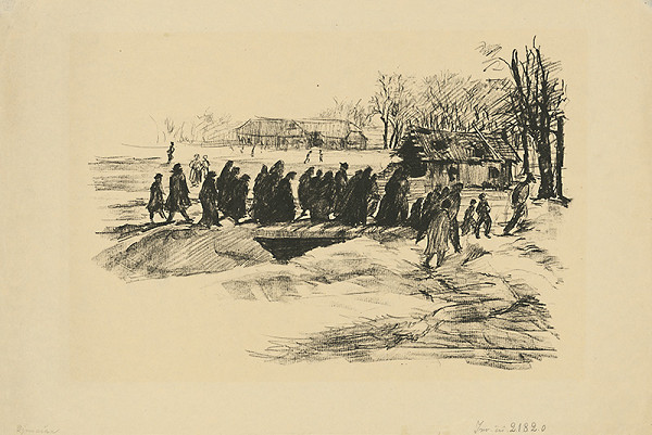 Anton Djuračka – Z kostola 