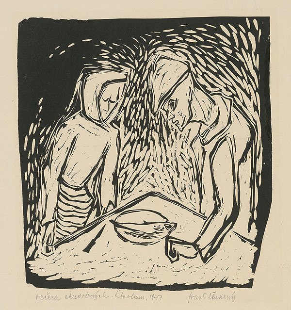 František Studený – Večera chudobných 