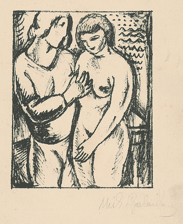 Mikuláš Galanda – Milenci 