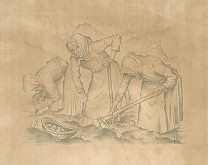 Ľudovít Fulla – Vykopávanie zemiakov 