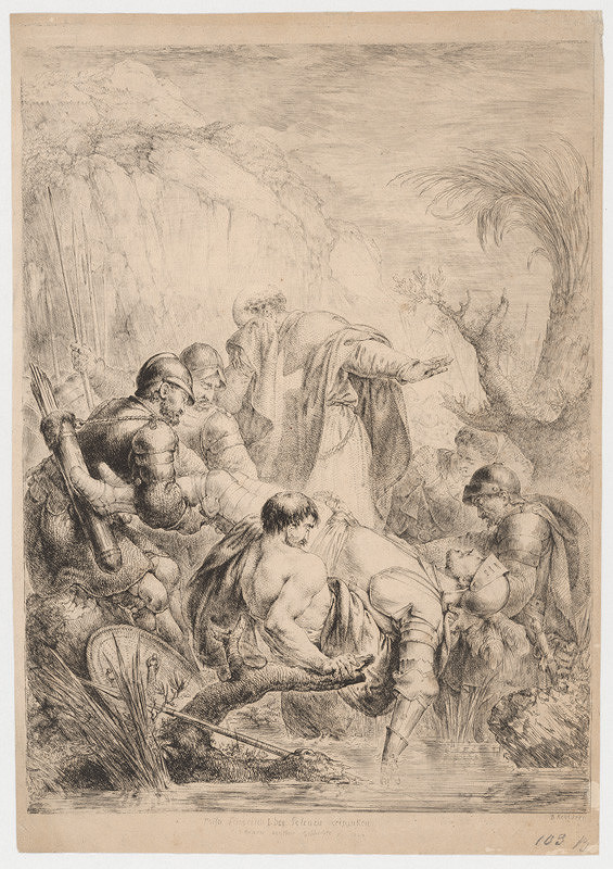 Bernhard Rode – Utopený cisár Fridrich 