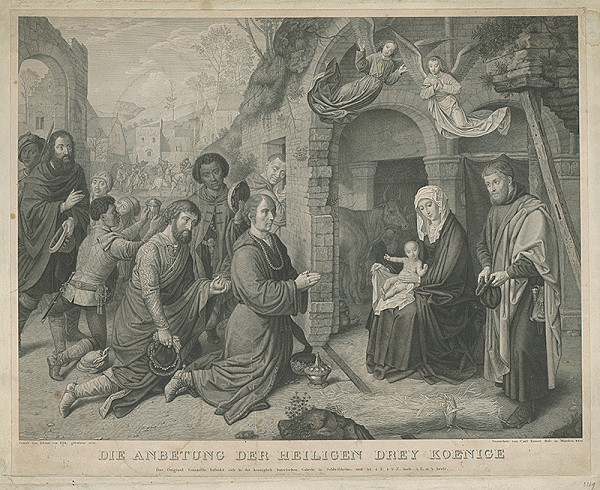Carl Ernest Hefs, Jan van Eyck – Kľananie troch kráľov 