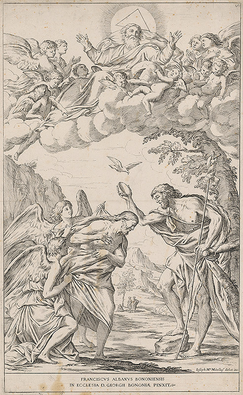 Joseph Milell, Francesco Albani – Krst Kristov 