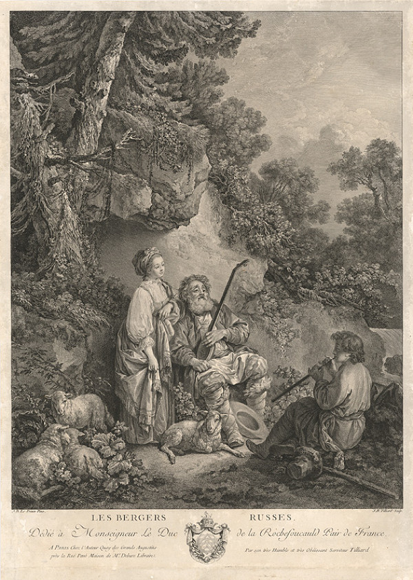 Jean-Baptiste Tilliard, Jean-Baptiste Le Prince – Ruskí pastieri 