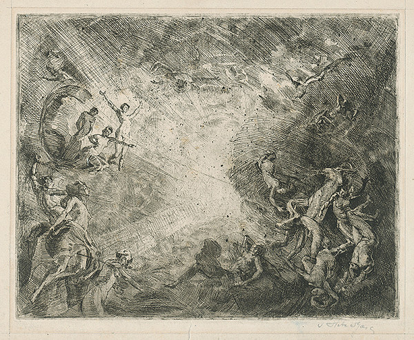 Nemecký grafik z 20. storočia – Apoteóza slnka 