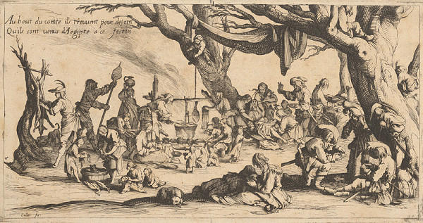 Jacques Callot – Vojenský tábor 
