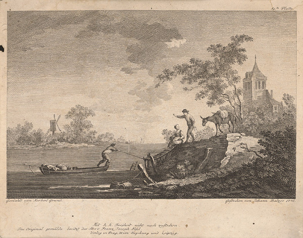 Jan Jiří Balzer, Norbert Joseph Carl Grund – Pri vode  